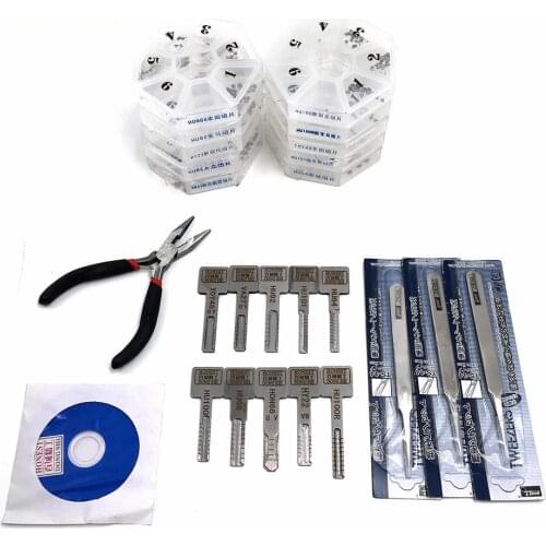 Original Honest DONF SHI Auto Gear Modeing Car Key Maker Moulds HU64/HU92/HU100R/HU100/HU101/HU66/HON66/VA2T/TOY48 10 kinds