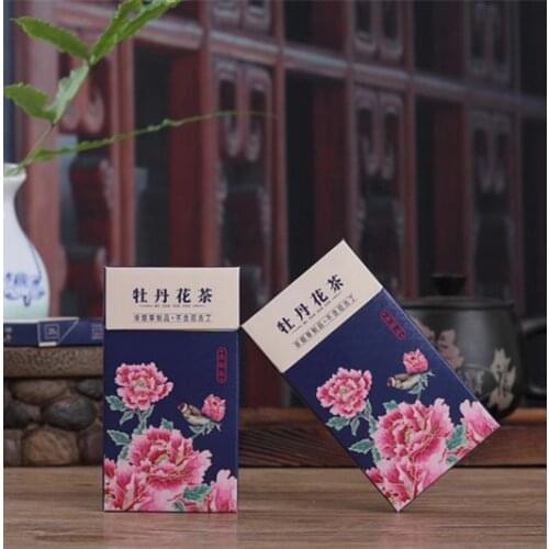 1 Pack Peony Tea Cigarette Fine Tea Herbal Cigarettes Women Men Healthy Cigarettes No Nicotine Tobacco free Health products