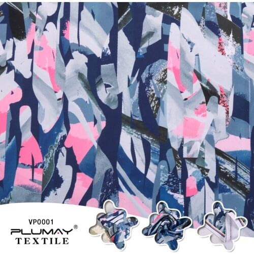 Digital print polyester camouflage fabric for swimwear for sportswear
