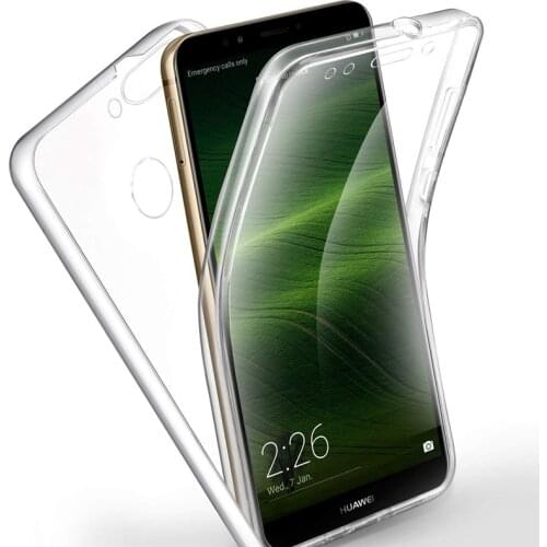 Shockproof Full Body Soft Case Honor 7S 7A 7C 8 for HUAWEI P20 P8 Lite 2017 Nova 3i 3 2i Y9 Y6 Y5 Y7 Prime 2018 Clear Cover
