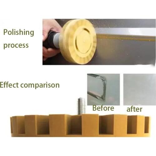 4 inch auto repair rubber paint tool rubber wheel remove car adhesive sticker stripe graphic sticker rubber grinding wheel