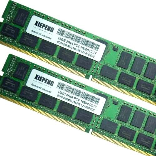 For Intel Server Board S2600TP S2600TPF S2600TPFR S2600TPNR S2600TPR RAM 32GB 4RX4 PC4-19200R ECC REG 8GB 2400 16GB DDR4 2133MHz