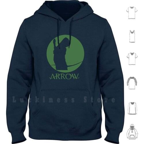 Arrow S4 Hoodie Long Sleeve Arrow Green Arrow Oliver Queen Ollie Oliver Felicity Felicity Smoak Diggle Ray Palmer