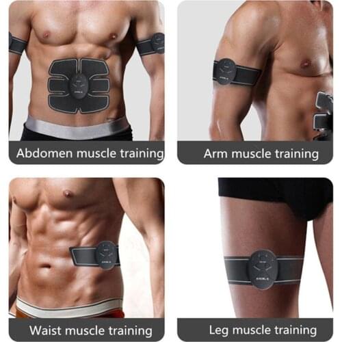 Smart Abdominal Muscle Trainer Quickly Shape Fitness Body EMS Muscle Stimulator Machine Slimming Massager