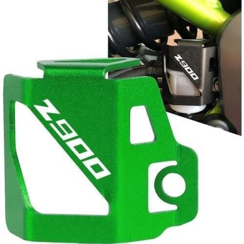 Motorcycle Rear Brake Fluid Reservoir Cover Guard Protector For Kawasaki Z400 Z250 Z300 Z900 Z 400 250 300 900 versys x300 300