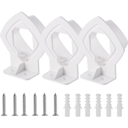 1/2/3 Pack Wall Mount Stand Bracket Holder for Linksys Velop Tri-band Whole Home WiFi Mesh System White