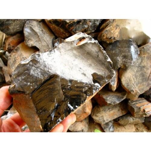 1kg rough obsidian quartz crystal Specimen original