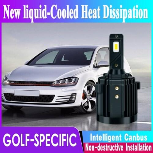 2x H7 Car LED Headlight Canbus Error Free Lamp Low Beam CSP Chips Lights for VW Golf 6 Golf 7 Passat Touran 72W 16000LM 6000K