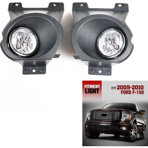 2 pcs Fog light for Ford F 150 F-150 2009-2010 fog lamp assambly car light front bumper driving light car auto styling