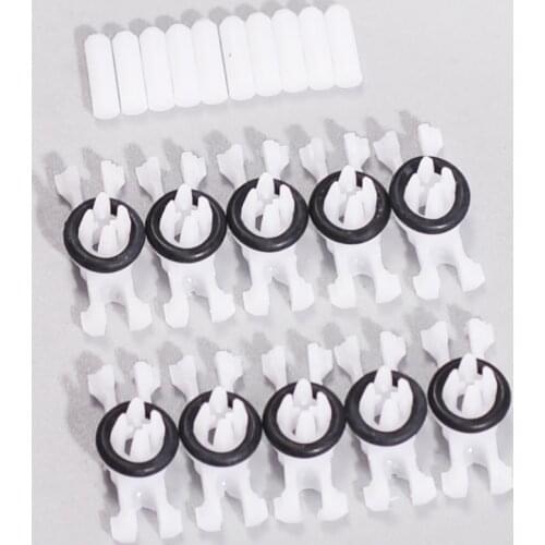 20Pcs/set for BMW E46 1998-2014 51138204858 51134501967 Top Roof Rain Gutter Moulding Trims Fastener Clips Car Accessories