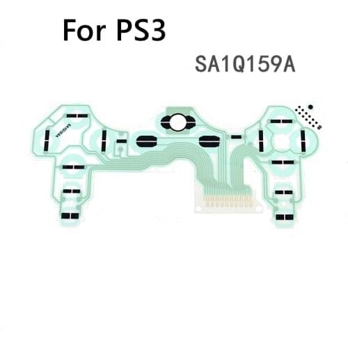 Aipinchun 5Pcs SA1Q159A Conductive Conducting Film Keypad Flex Cable For Playstation 3 PS3 Vibration Controller Repair Parts