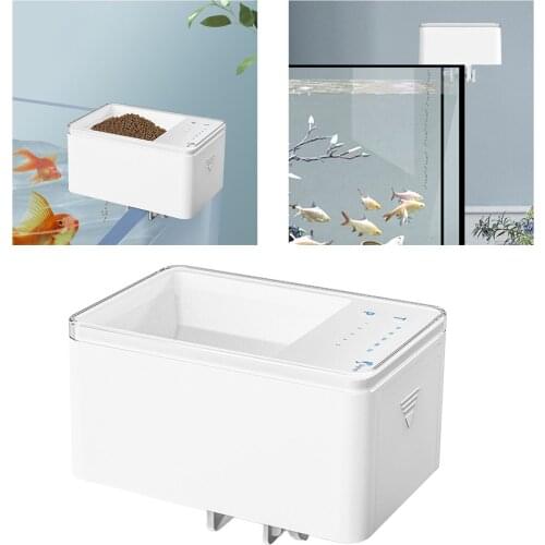 Automatic Fish Tank Feeder Timer Aquarium Digital Electric Food Dispenser Pet Feeding 70ml Auto Feeding on Holidays
