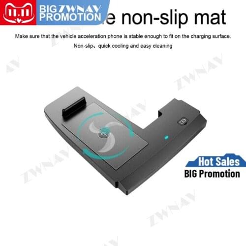 QI car infrared fast wireless charger For Ford Edge 2018 infrared fast Wireless Charging Car Phone Holder for iphone/Samsung