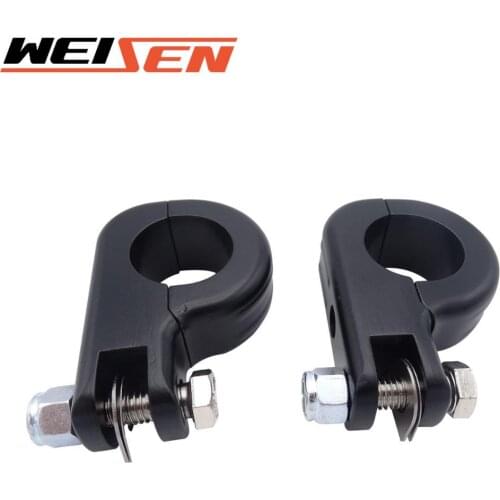For Harley Davidson Engine Guard Bar Universal 1.25 Inches Highway Offset P Clamp Footpegs Mount Kit Motorcycle Accessories