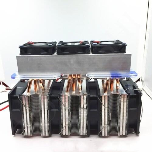 DIY electronic refrigerator 210W high power radiator 12v semiconductor refrigeration film cooling system production HKJ-G210