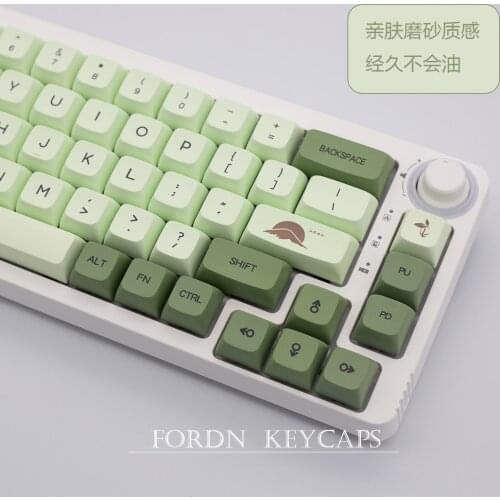 124 Keys PBT Keycap XDA Profile DYE-SUB English Japanese Matcha Personalized Keycaps For Cherry MX Switch Mechanical Keyboard