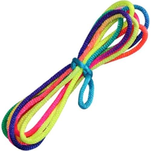 Creative Gift for Kids&Adults Colorful Rope Kids Game Rope Colorful Rainbow Design Creative for Age 4+ Kids/Adults