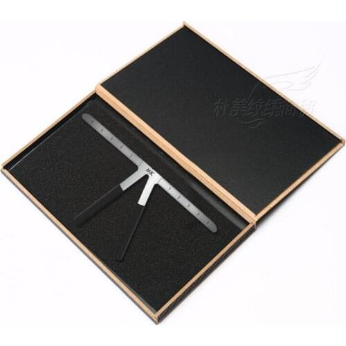 1 Set Permanent Makeup Eyebrow Balance Ruler Three-Point Positioning Makeup Tattoo Accesories Balance Ruler Tool for Beginner