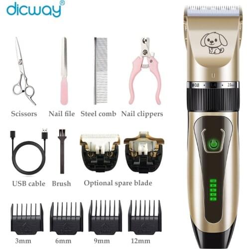 Dog Shaver Pet Hair Cutter Teddy Cat Shaving Dog Fur Professional Electrical Hair Cutter Hair Trimming Haircut Pet Clipper