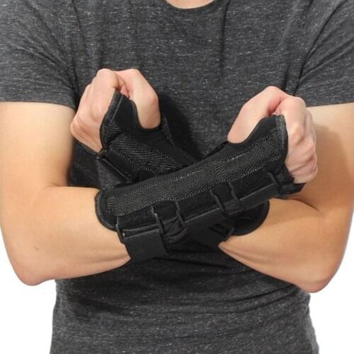 Carpal Tunnel Medical Wrist Support Brace Support Pads Sprain Forearm Splint Fixed Wrist Band Strap L369