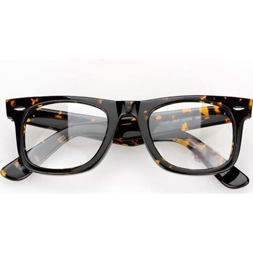 New Vintage Eyeglasses Frames Man Women Optical Spectacle Frame Myopia Brand Designer Tortoise Acetate Frame For Ladies Female