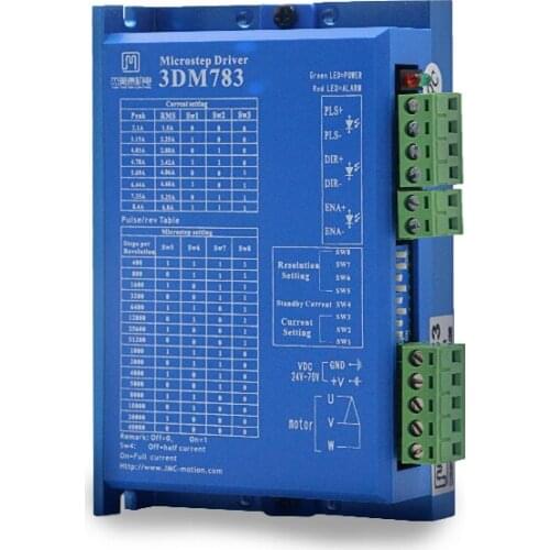 New 57 three-phase stepper motor driver 3DM783 DC 24V-70V laser machine XY axis accessories