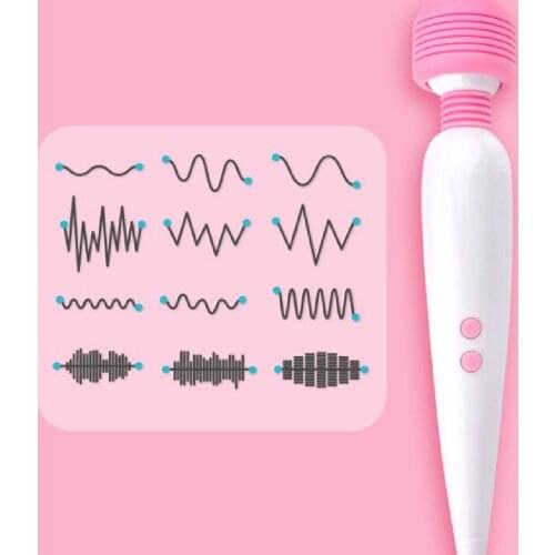 Clitoris Stimulator Magic Wand vibrating USB Power charge Body Massager vibrators for Women Weekend Mega Couples Sex Toy Kit