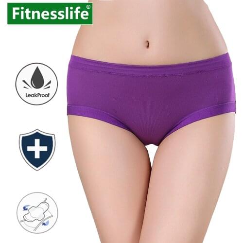 Leak Proof Women Menstrual Period Panties Feminine Hygiene Women Underwear Soft Physiological Pants Female Briefs M L XL