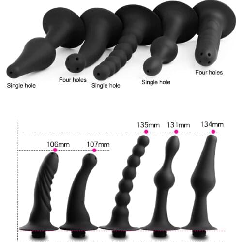 Wetips Silicone Enema Shower Ducha Anaal Klisma Douche Clistere Anale Anal Enema Cleansing Portable Lavement Anal Shower