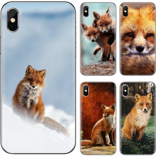 For Xiaomi poco X3 nfc F2 Pro M3 Mi 5X 6X Max Mix 1 2 2S 3 Mi5 Mi6 Mi3 Mi4 Phone Cases foxs-cute-C-Anime-fox-funny