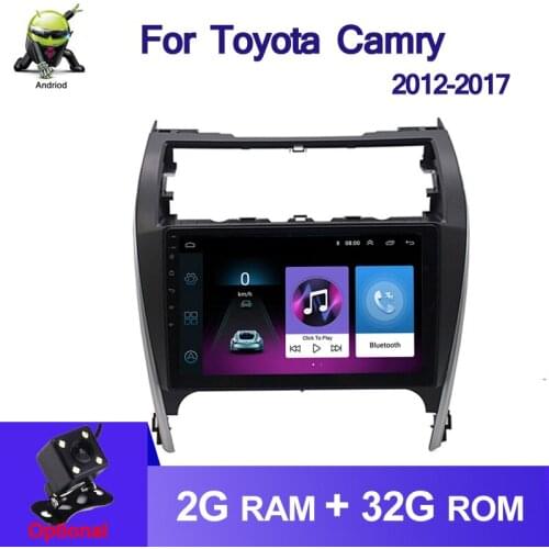 2din Android 9.1 Car Radio For Toyota Camry 2012- 2017 Car MP5 Multimedia Player Navigation gps 10.1inch 2.5D in dash