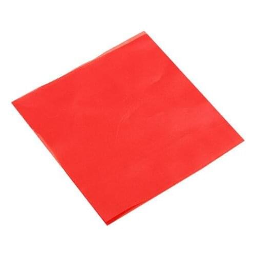 50pcs 15cm x 15cm Red Silk Scarves For Appeairng/Disappearing Magia Close Up Stage Street Accessories Props Magic Tricks Toy