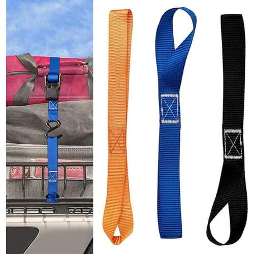 6Pcs Soft Loop Tie Down Straps Strong Load Capacity Loops for Securing ATV UTV Motorcycles Scooters Dirt Bikes Lawn Garden