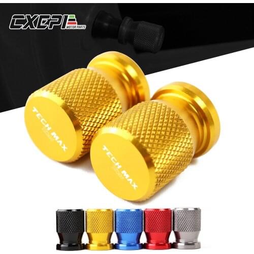Motorcycle Accessorie Wheel Tire Valve Stem Caps CNC Theftproof Airtight Covers For YAMAHA TMAX560 T MAX Tech Max Tmax 560 2020