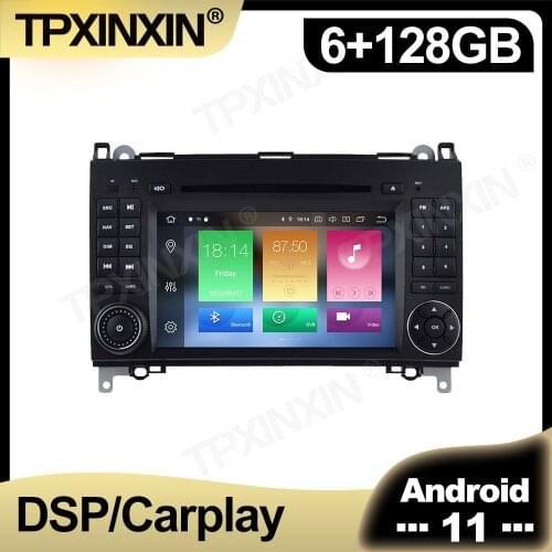 Android 11 Car Radio For Benz B200 B-class W245 B170 2004 2005 -2014 Multimedia Auto Video DVD Player Navigation Stereo GPS 2din