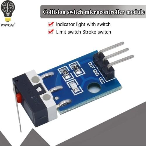 WAVGAT Car Helicopter Crash Collision Sensor Impact Switch Module Robot Model For Arduino with Dupont Cable