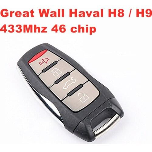 For Great Wall Haval H8 H9 smart car key 433Mhz 46 chip