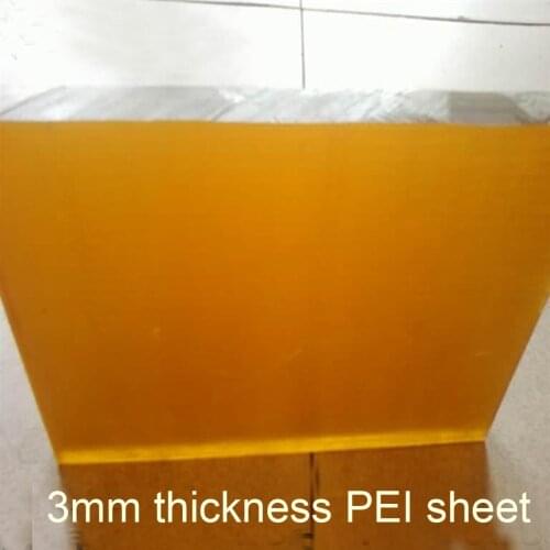 3mm thickness PEI sheet Polyetherimide board amber colour anti-static plate