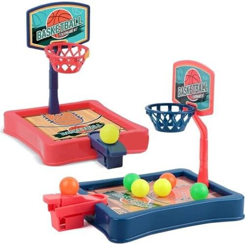 Basketball Stand Mini Foldable Tabletop Basketball Game Toy Finger Ejection Basketball Machine Outdoor Novelty Toy