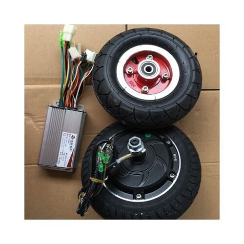 8 inch 24V/36v/48V/350W drum brake wheel motor scooter Motor/Stroller Motor/assembly Vehicle motor Accessories
