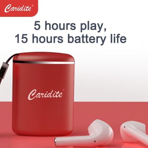 2021 Newest Metal Love Series Bluetooth Earphone Christams Present Caridite Wireless Headphone Earbuds Gift to Grilfriend