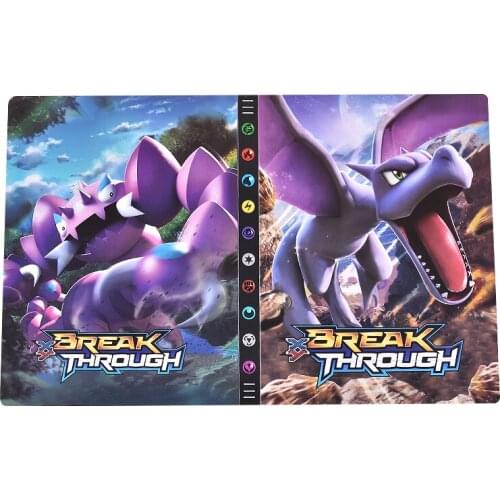 New 9 Pocket 432 Card Pokemon Cards Album Book Binder Game XY Card Holder Cartoon Anime Pokémon Collection Folder Kids Toy Gift