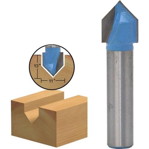 New high quality 5 piece set, handle diameter 8mm, 90 degree V type knife, angle cutter