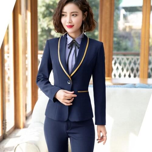 PARLUSSY Women's Business Trouser Suits