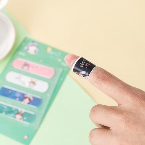 10 pcs Waterproof Cartoon Kids Band Aid Adhesive Bandages Cute Wound Brace Support Plaster Kits First Aid Emergency Skin Care