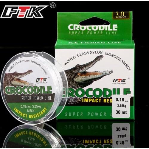 30M Fishing fish fluorocarbon coated Fishing Line nylon carp fishing wire fluorocarbon coated Japanese Mater for carp fishing