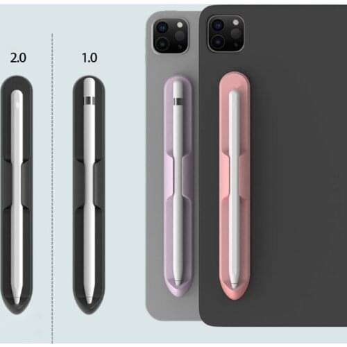 Silicone Case for Pencil Stick Holder for Pencil 1 2 Gen Cover Tablet Touch Pen slot Protective Pouch Bags Sleeve Case Holde