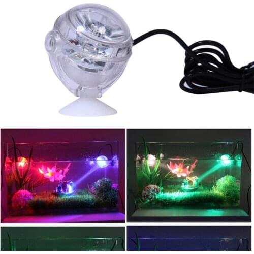 LED Spot Light Fish Tank Aquatics Aquarium Bright USB Charge Lamp Decoration