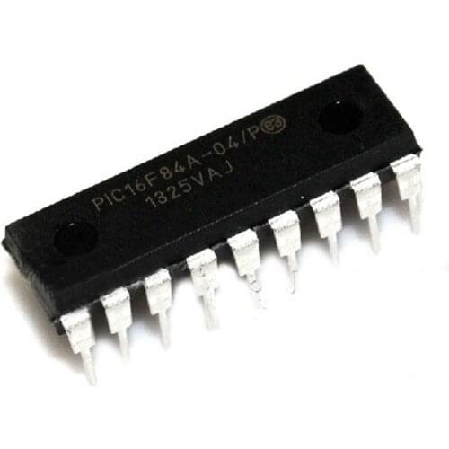 1 PCS PIC16F84A-04/P PIC16F84A DIP-18 EEPROM 8-Bit Microcontroller NEW