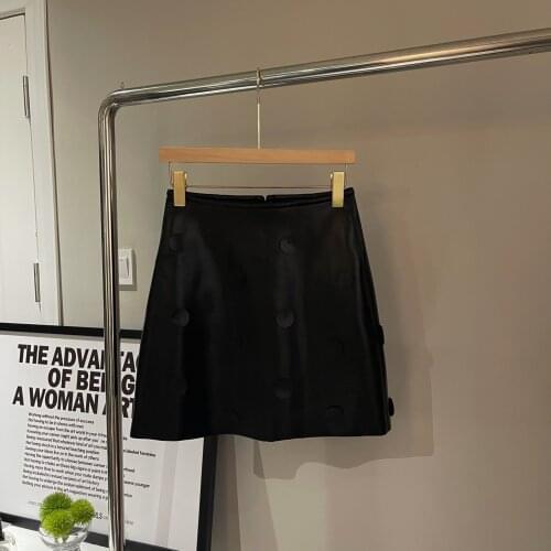 Aswomoye Women's Leather Skirts